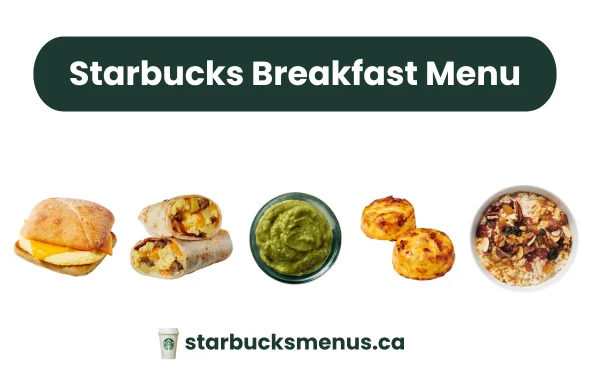 Starbucks Breakfast Menu