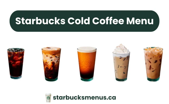 Starbucks Cold Coffee Menu